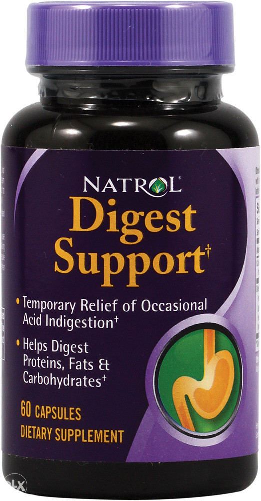 NATROL DIGEST SUPPORT (60 caps)