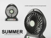 Mini USB ventilator + POWER BANK CRNI